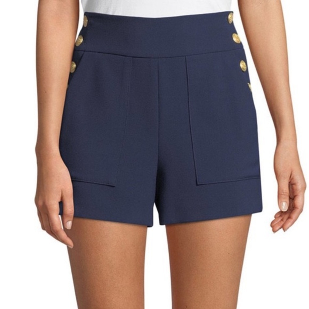 Alice + Olivia high waist side button short
